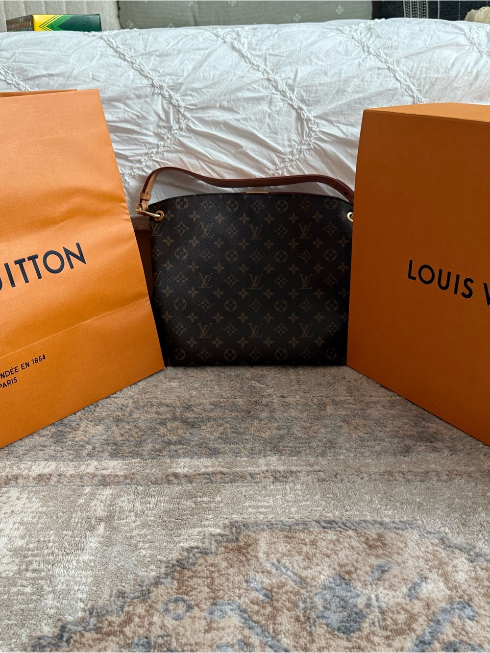 Louis Vuitton Monogram Shoulder Bag - Picture 6 of 6
